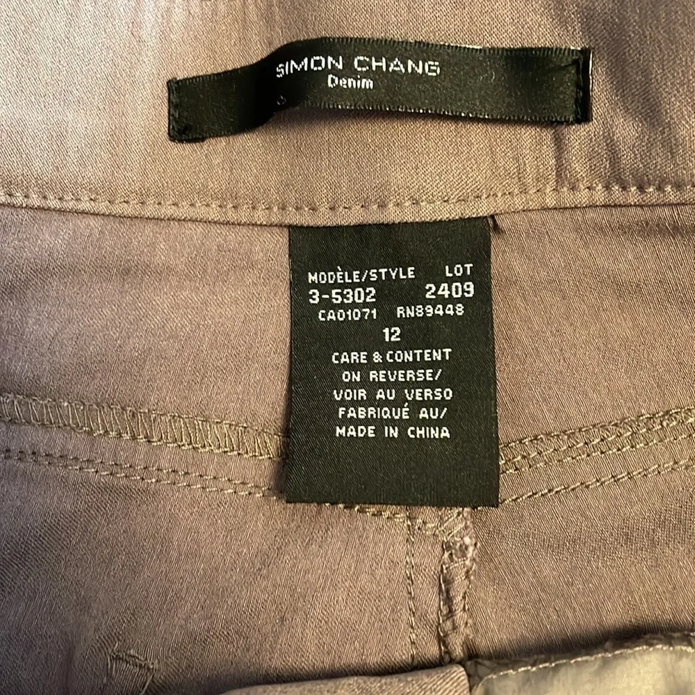 Simon Chang Denim  Trouser Size 12 - Picture 14 of 15